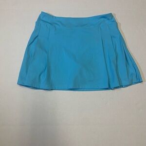 Tommy Bahama Vibrant Blue Pleated Golf Skirt